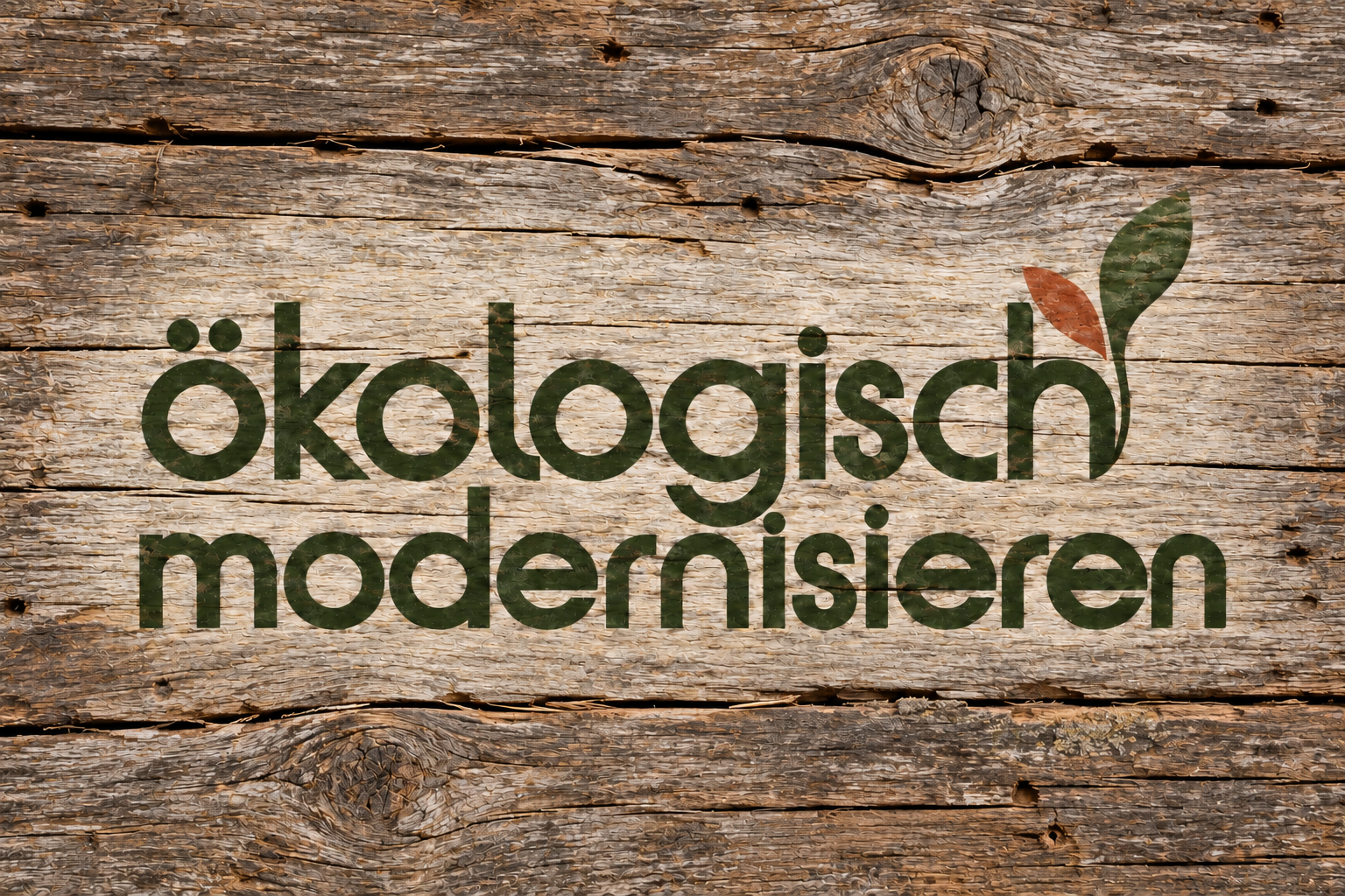 Ökologisch modernisieren